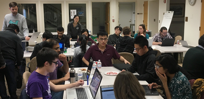 Data Science Night small group break outs.